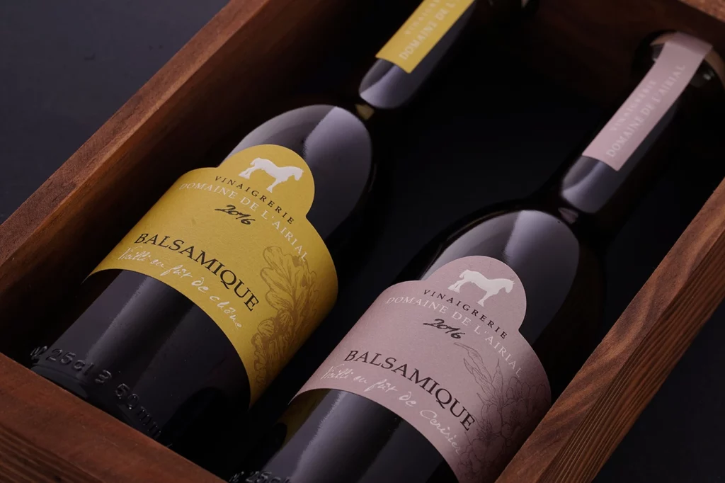 Coffret balsamique cerisier et balsamique chêne arche bois