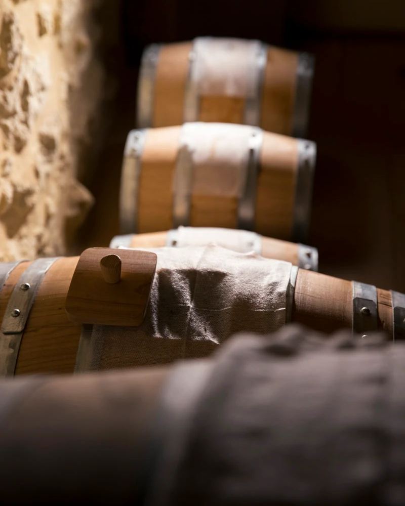 Vinaigre de vin fût élevage
