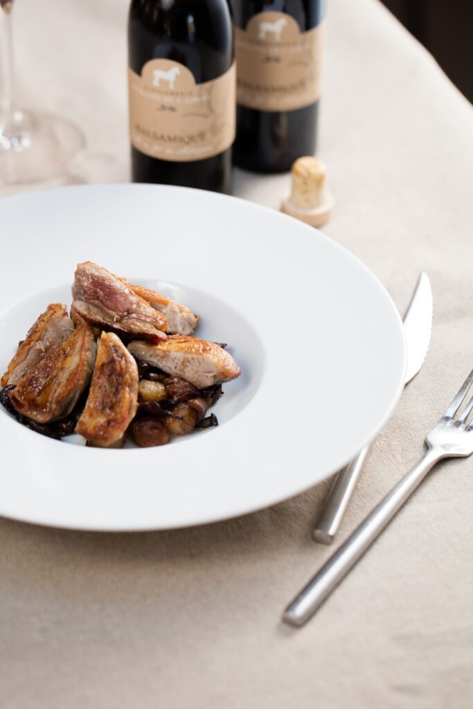 Recette automne balsamique vieilli en fût de châtaignier